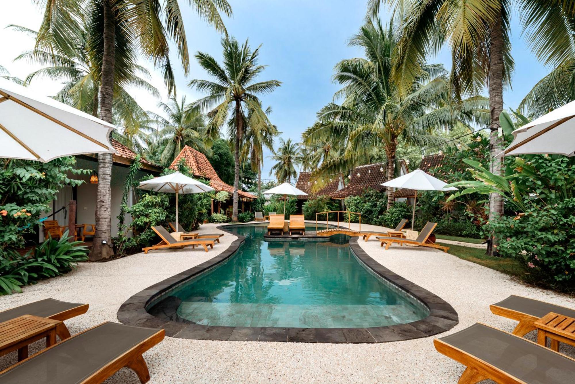 Coconut Garden Resort Quần đảo Gili Ngoại thất bức ảnh